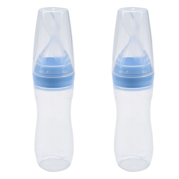 4 PCS Silicone Baby Food Dispensing Spoon (120Ml, perfect for 4 Months Babies) - Squeeze Feeder with Spoon