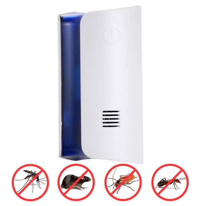 Migeet Ultrasonic Pest Repeller Indoor Plug Electronic Vermin Repeller Insect Bug Mosquito Fly Spider Repeller Non-Toxic Repellent Mouse Mice Rat UK Plug