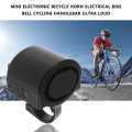 Waterproof Bike Bicycle Alarm Electric Warning Bell Loud Horn - Multicolor.