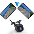 Car Rear View Camera Wifi HD Night Vision Rear View Camera Wireless With Monitor Waterproof Wifi BackUp Camera. 