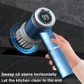 Cleaning Brush with 5 Heads & 3 Speeds Electric Scrub IPX7.