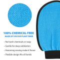 1pc Moroccan Exfoliating Glove Mitt - Dead Skin Remover for Shower Bath - Korean Body Scrubber Sponge Loofah for Women and Men.