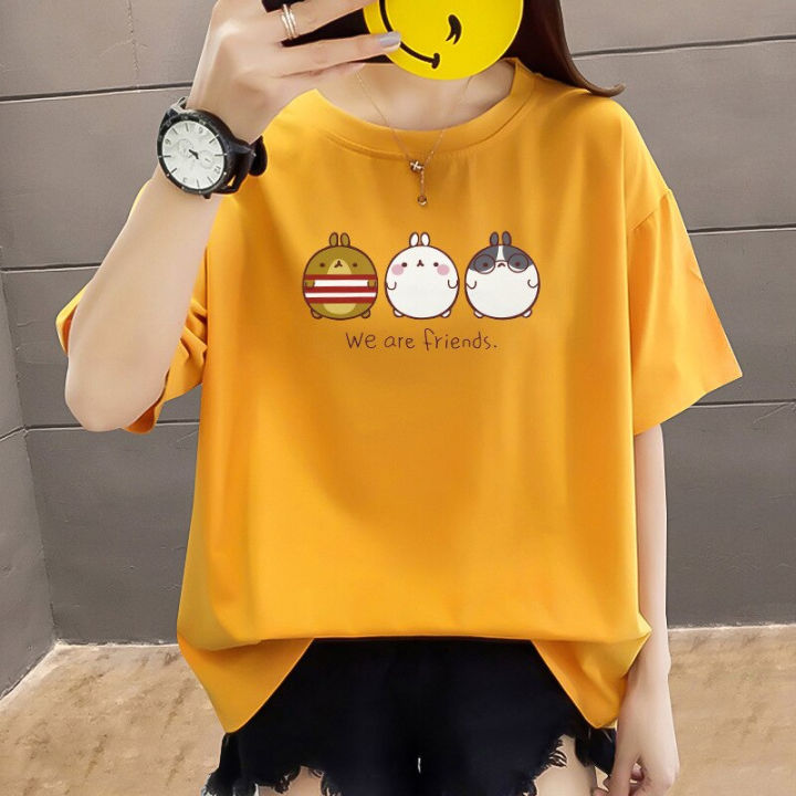 Premium Quality Original USA Girls Over size T-shirt Trendy Summer Collection Short Sleeve Very Comfortable T shirt for Womens