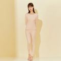 Semir Thermal Underwear Suit Men Autumn And Winter Thickened Brushed Red Couple O Neck Autumn Clothes Long Pants. 