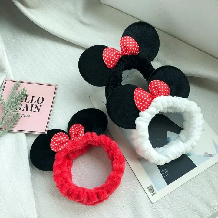Disney%20Mickey%20Mouse%20Ear%20Headband%20For%20Adults%20Girls%20Elastic%20Hair%20Ring%20Minnie%20Mouse%20Ears%20Hair%20Ties%20Women%20Face%20Wash%20Hair%20Accessories%20-%20Image%206
