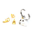 Baoer Guitar Thumb Finger Picks Bracelet Acoustic Folk Guitar Plectrum Electric Guitar Picks Musical Instrument Accessories Adjustable Metal Thumbpicks.