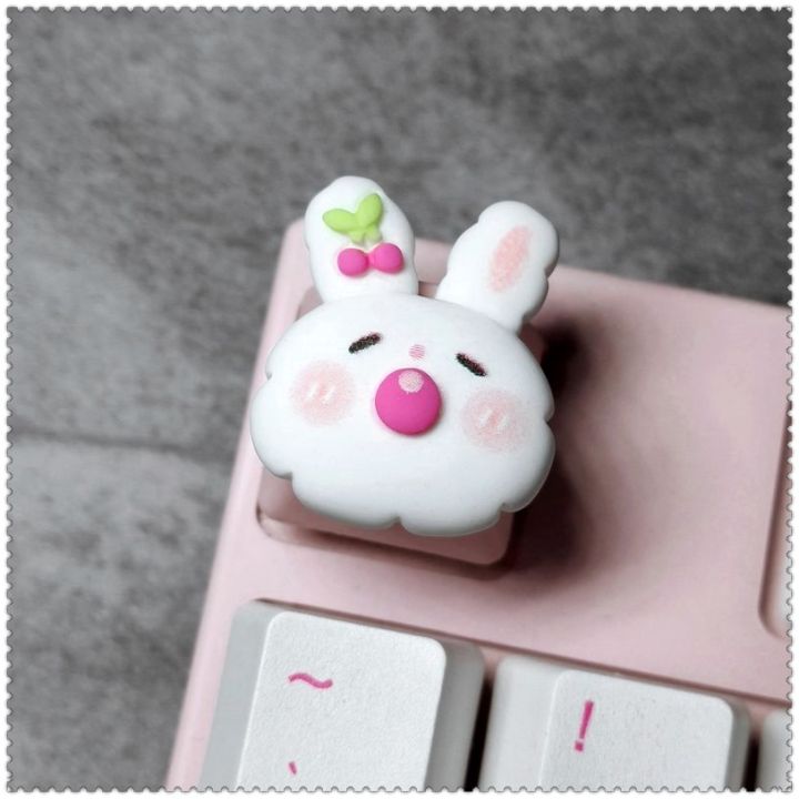 Cute%20cartoon%20cat's%20paw%20bunny%20xda%20three-dimensional%20round%20Lofe%20beautiful%20girl%20low%20switch%20keycaps%20mechanical%20keyboard%20-%20Image%206