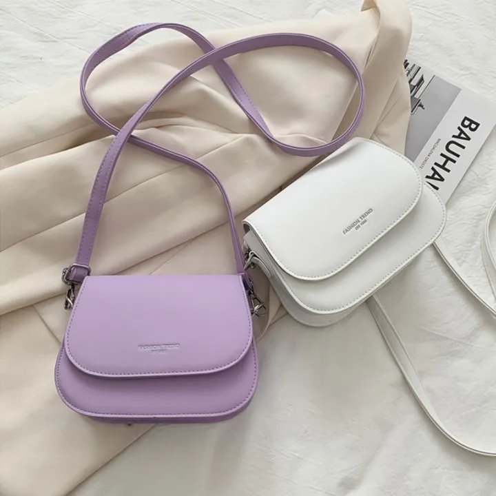 Trendy%20Saddle%20Shoulder%20Bag%20Women%20PU%20Leather%20Crossbody%20Bag%20Simple%20Solid%20Color%20Flap%20Messenger%20Bag%20Fashion%20Handbags%20Pouch%20-%20Image%202
