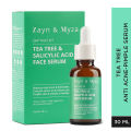 Indian product Skin care Zayn And Myza Tea Tree & Salicylic Acid Face Serum 30ml. 