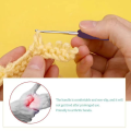 Crochet Needle Knitting Needles Soft Handle Crochet Hooks Fine Crochet Yarn Sweater Weave Sewing DIY Craft Tools. 
