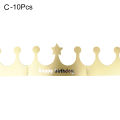 Birthday Prince Crowns Vivid Color Princess Crowns Birthday Party Photo Props.