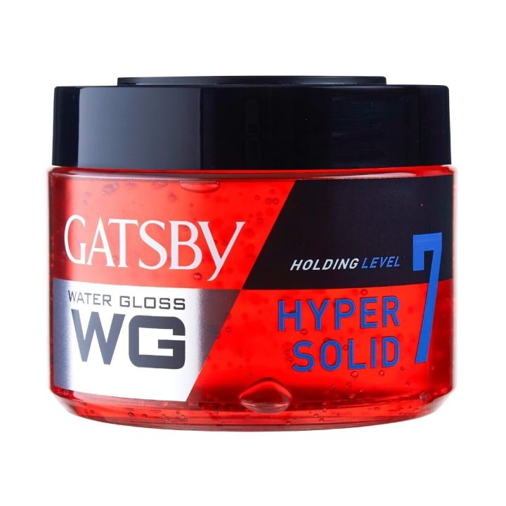 Gatsby Water Gloss - Hyper Solid, Wet Look Hair Gel, Shine Effect, Long ...