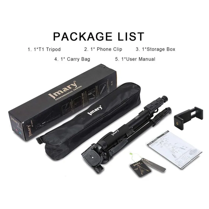 Jmary%20KP-2254%20Professional%20Aluminium%20Tripods%20Monopods%20Stand%20For%20All%20of%20DSLR%20Camera%20Mobile%20-%20Image%202