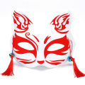 Japanese Anime Foxes Mask Japanese Cosplay Rave Anime Demon Slayer Half Face Cat Masks Festival Party Cosplay Props Face.