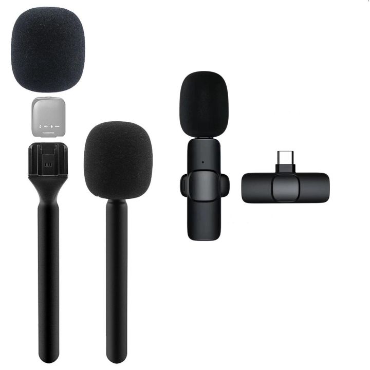Combo%20Interview%20Mic%20Handle%20Adopter%20Microphone%20Handheld%20Adapter%20Foam%20For%20Rode%20Wireless%20Go%20go%20Ii%20%20Mic%20relacart%20And%20Wireless%20Lavalier%20Microphone%20k8%20Portable%20Audio%20Video%20Record%20Mini%20Wireless%20k8%202.4Ghz%20Microphone%20For%20Android%20Live%20Broadcast%20Gaming%20mobile%20Phone%20-%20Image%207