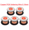 0.10mm Copper PCB Soldering Wire 0.10mm Circuit Board Trace Repair Cables Very Small Thin Copper Wire PCB Link Jumper Soldering Wire PCB Maintenance. 