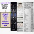 VISION UNIVERSAL REMOTE CONTROL FOR LED TV. 