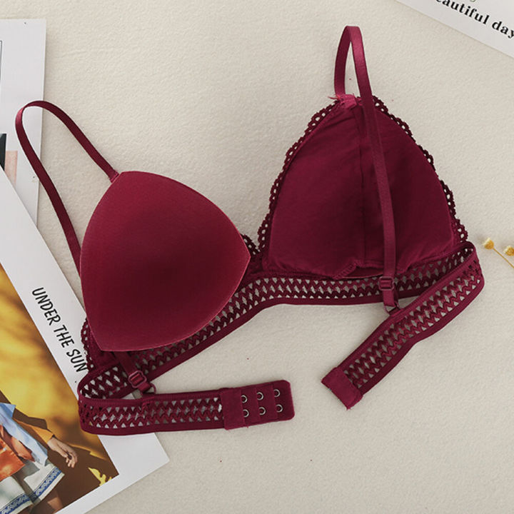 Thin%20French%20Style%20Bralette%20Lace%20Triangle%20Cup%20Soft%20Bra%20Seamless%20Deep%20V%20Soft%20Push%20Up%20Bras%20For%20Women%20Girls%20-%20Image%202