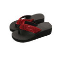 Flip Flops Sandals Women EVA Sequins Beach Slippers Casual Shoes Women Wedges Platform Slippers Outside Slides sapatos A50.