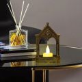 LED Vintage Lantern Flickering Flame Flickering Flame Antique Lantern Wind Lamp Electronic Candle Lamp For Home Decor Table. 