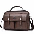 WEIXIER Brand Designer Leather Bag 2022New Men's Shoulder Bag Casual Backpack Retro Crossbody Bag pu Messenger Bag Men hand bags. 