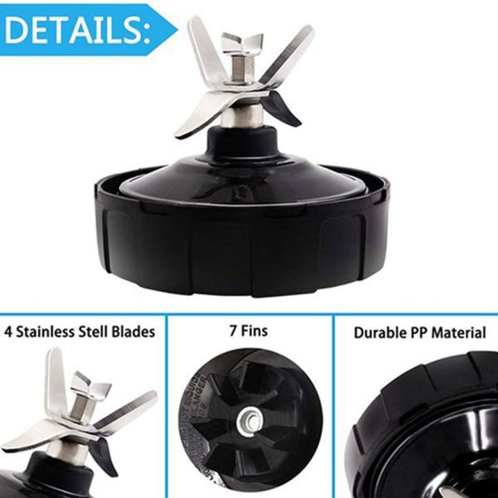 Blender%20Blades%20Replace%20Blender%20Blades%20with%202%20Washer%20Rubber%20for%20Auto%20IQ%20BL486%20BL642%20N102%20BL682%20-%20Image%205