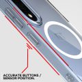 For OnePlus Nord 5 MagSafe Compatible Shockproof Transparent Slim Fit Wireless Charging supported Frosted Border Phone Back Case Mobile Cover-EGL.