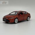 （NEW）1:43 Diecast Model Toy Toyota Corolla Hybrid Pull Back Car Children Gifts. 