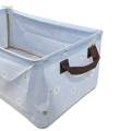 Clothing Storage Bins Fabric Cloth Bins Box for Books Household Closet.