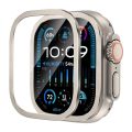 for Apple Watch Case Ultra 2 49mm Screen Protector accessories Metal Aluminum Alloy Cover Frame+Tempered Glass iWatch ultra case. 