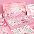 Journal Set Cute Diary Stationary Gift Planner Book Set. 