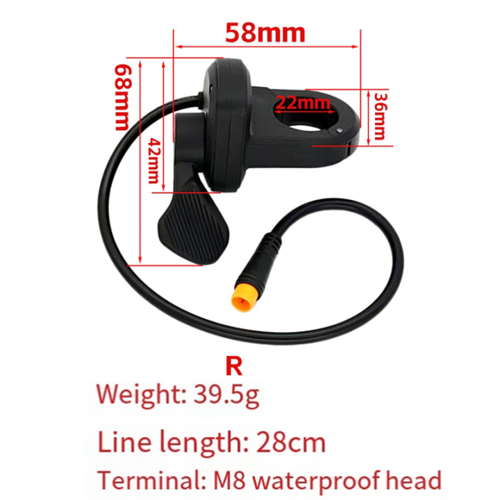 Electric%20Bicycle%20Quick%20Thumb%20Throttle%20TT-008%20Handlebar%20M8%20Waterproof%20Connector%20Ebike%20Thumb%20Throttle%20Right%20-%20Image%202