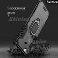 Phone case For VIVO Y18 Back cover Shockproof Armor Bumper Stand with Holder Ring Cover casing For Vivo Y18 Cover cases. 