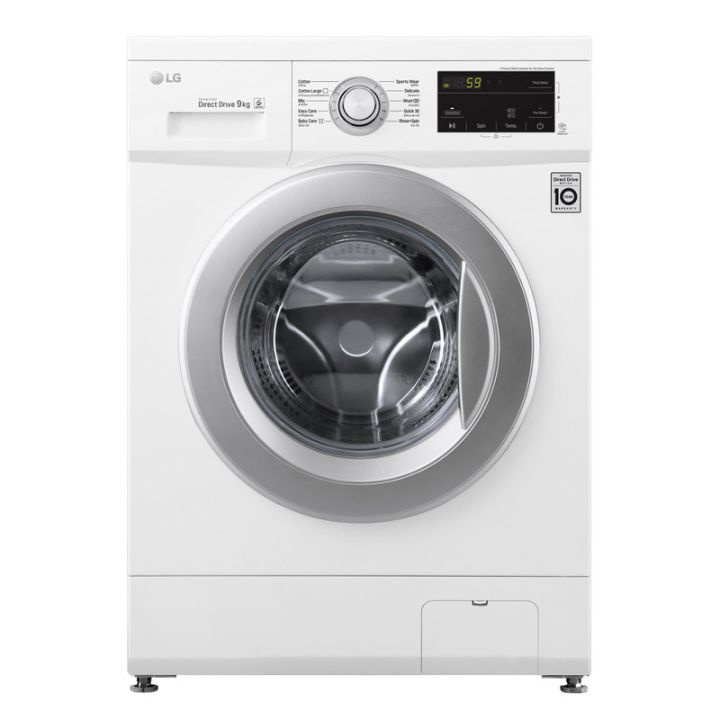 LG Front Load Washing Machine 9 kg FM1209N6W