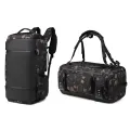 Ozuko 9326 New Multifunctional Large Capacity Waterproof Luggage Anti Theft USB Sports Laptop Duffle & Travel Backpack.