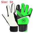 Latex Goalkeeper Gloves Football Protection Adults Teenager Anti-Slip Football Gloves Soccer Goalie Children's Goalkeeper Glove. 