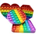 Funny Parent Child Fidget Pop It Sensory Toys for Kids. 