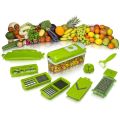Genius Nicer Dicer Plus - 14 Pieces Vegetable Cutter Set - Vegetable Cutter - Magic Gift Store.