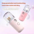 30ml Mini Nano Facial Sprayer USB Nebulizer Face Steamer Beauty Humidifier Portable Face Moisturizing Steamer Skin Care. 