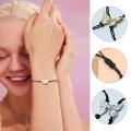 Butterfly Best Friend Friendship Bracelet for 2 Girls Gold Silver Color BFF Matching Butterfly Long Distance Bracelet Gift V1X0. 