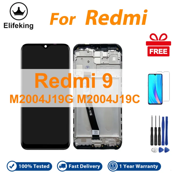 LCD%20With%20Frame%20For%20Xiaomi%20Redmi%209%20Display%20Touch%20Screen%20Digitizer%20Assembly%20Replacement%20Parts%20M2004J19G%20M2004J19C%20-%20Image%202