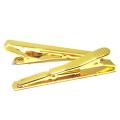Men Silver/Gold Copper Chic Necktie Tie Bar Clasp Clip Formal Occasion Clamp Pin. 
