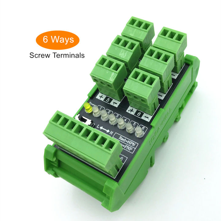 PLC%20Input%20Module%20Terminal%20Block%204%206%20Way/Channels%20Photoelectric%20Pl%20roximity%20Switch%20NPN%20PNP%20Sensor%203%20Wires%20Conversion%20Transfer%20Board%20-%20Image%207