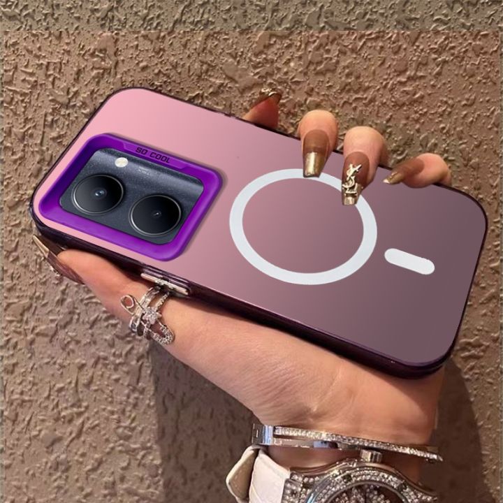 FOR%20Casing%20Realme%20C33%202022%205G%20REALME%2010%202022%204G%20REALME%20C55%20NFC%20C55%205G%202023%20phone%20case%20back%20cover%20hard%20case%20TPU%20shockproof%20Cover%20new%20design%20aesthetic%20Wireless%20magnetic%20attraction%20CYBSWX01%20-%20Image%204