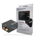 Optical Coaxial Toslink Digital to Analog Audio Converter Adapter RCA L/R 3.5mm. 