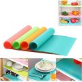 4PCS Fridge Mats Waterproof Washable Anti-Slip Shelf Liner Refrigerator Protector. 