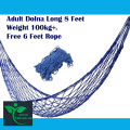 Premium Handmade Dolna Hammock – Nylon & High-Quality Yarn, 7.5ft+ Length, Strong & Comfortable. 