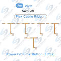 Vivo V9 Power On/Off Switch Button Side Volume Up Down Buttons Flex Cable Replacement Parts (Wholesale).