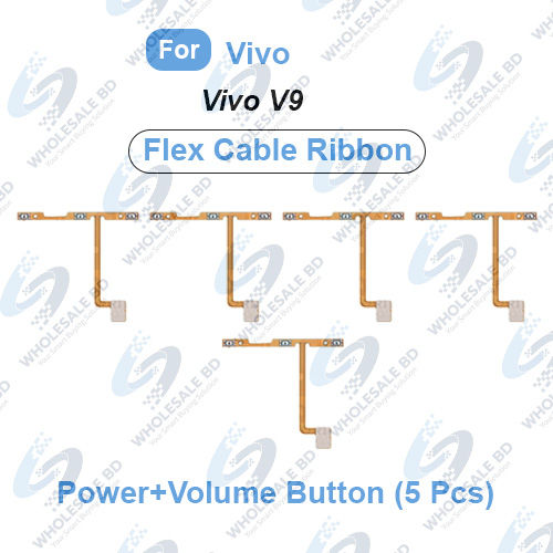 Vivo%20V9%20Power%20On/Off%20Switch%20Button%20Side%20Volume%20Up%20Down%20Buttons%20Flex%20Cable%20Replacement%20Parts%20(Wholesale)%20-%20Image%203