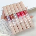 Mirror Lip Gloss with Soft Brush Pearlescent Rotating Pen Lip Glaze Shimmer Glitter Liquid Lipstick Waterproof Lips Makeup.